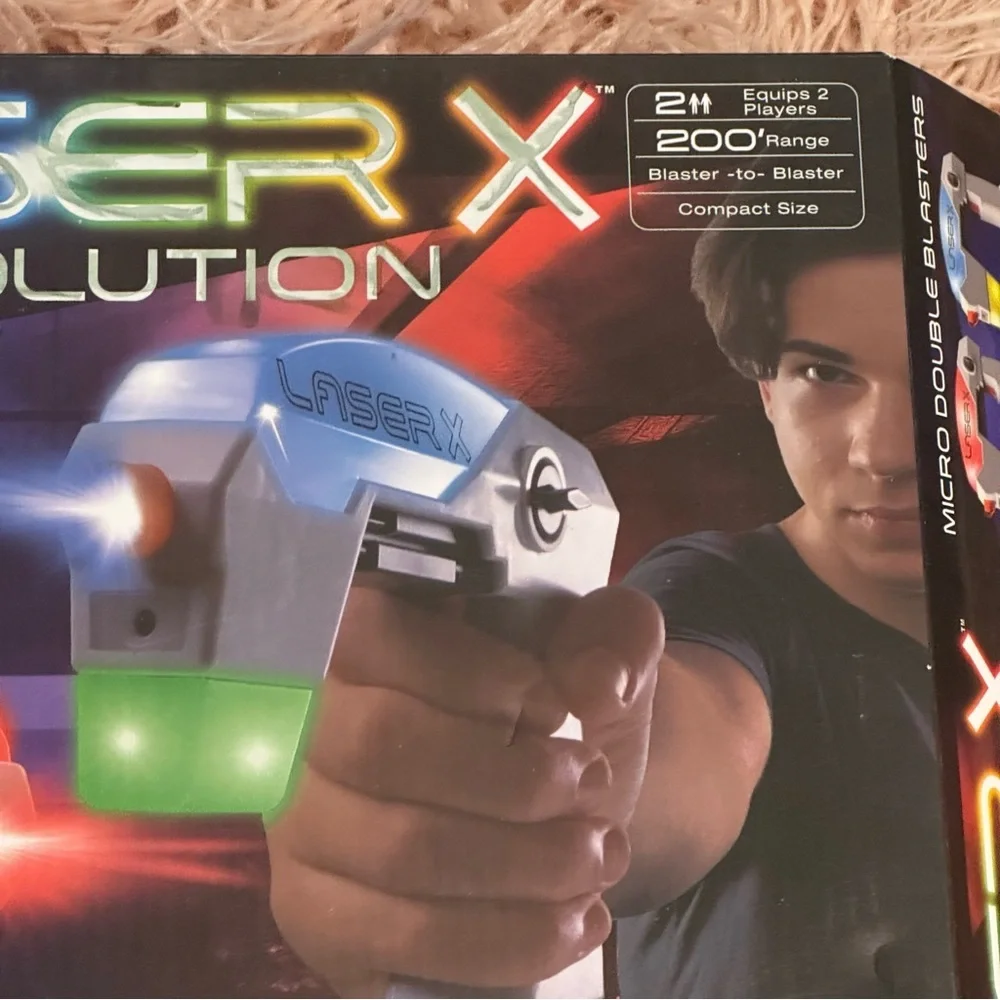 Laser X Revolution Micro Double Blasters - Multi-Color